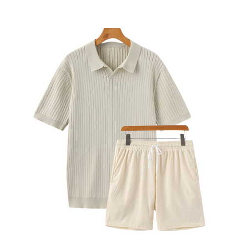 Summer Refined Combo: Premium Polo + Free Shorts