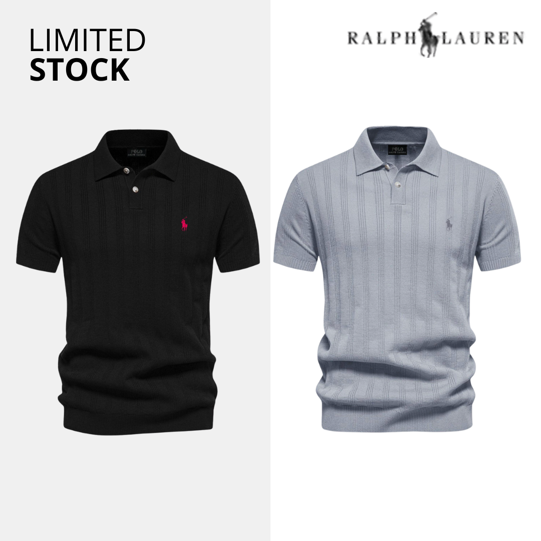 Buy 1, Get 2 – RL Structured Knit Men's Polo