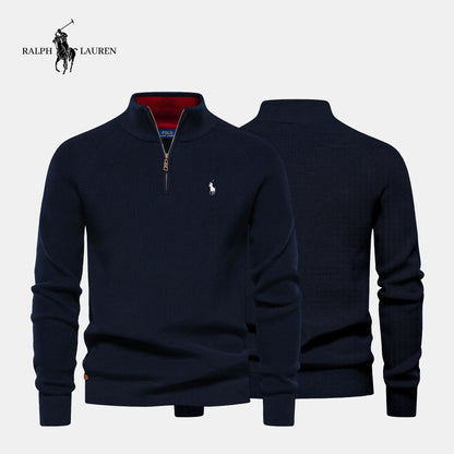 RL Ribbed Collar Sweater (Clearance)