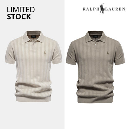 Buy 1, Get 2 – RL Structured Knit Men's Polo