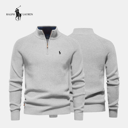 RL Ribbed Collar Sweater (Clearance)