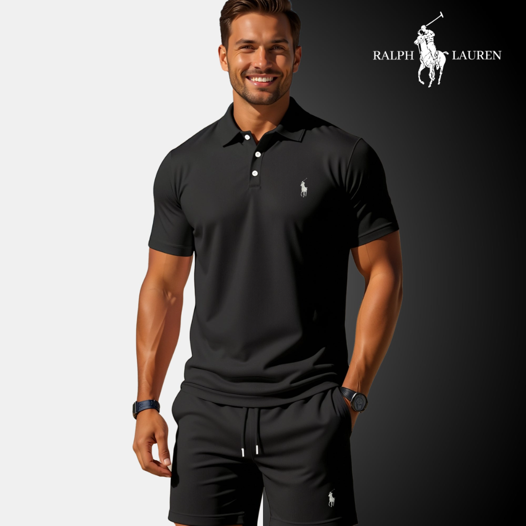 RL Men’s Polo & Shorts Set | Limited Edition