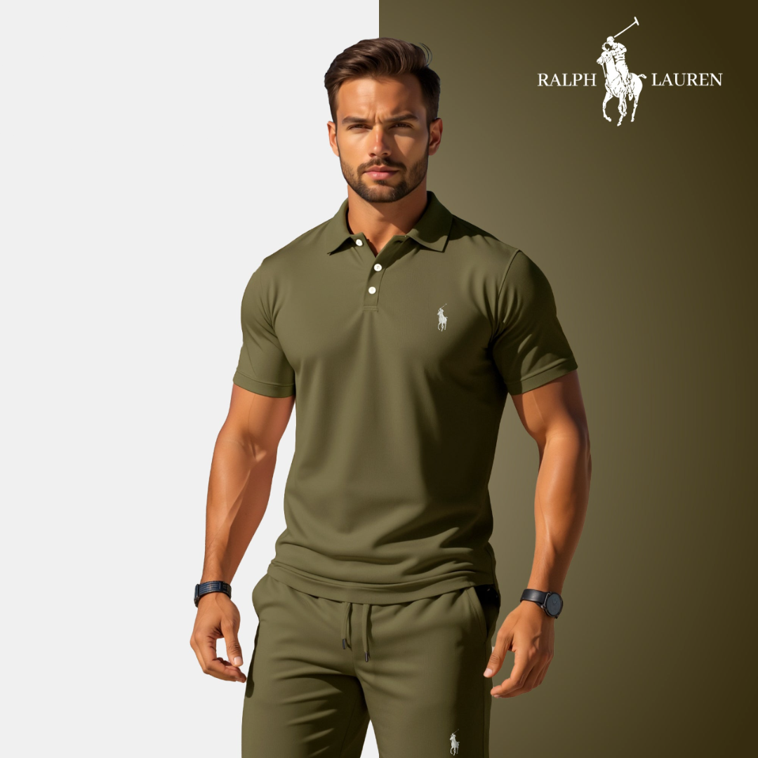 RL Men’s Polo & Shorts Set | Limited Edition