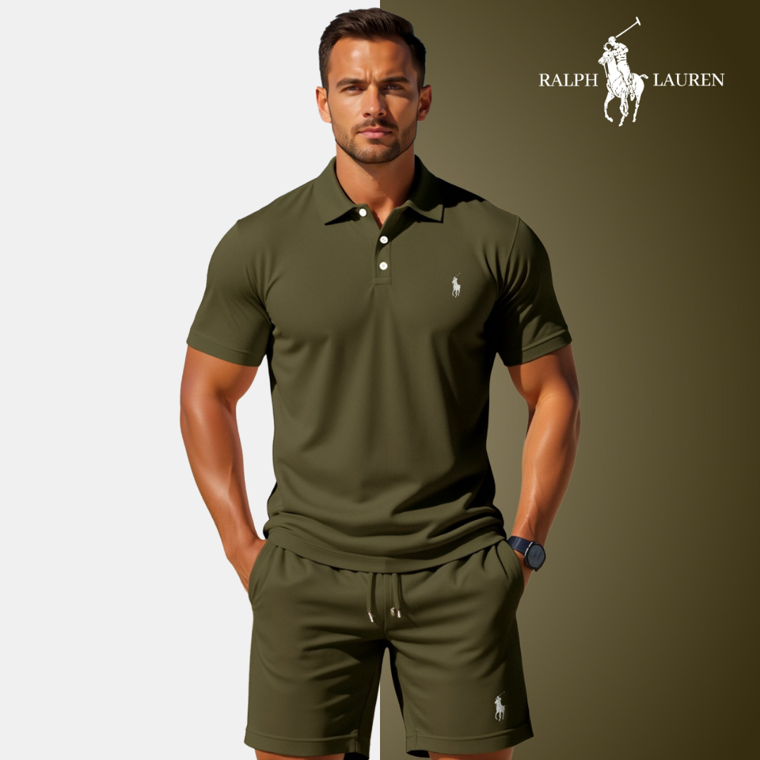 RL Men’s Polo & Shorts Set | Limited Edition