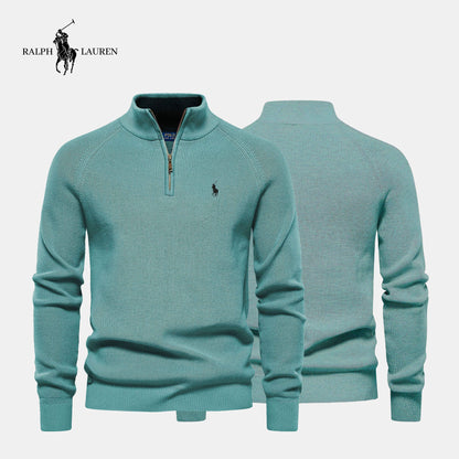 RL Ribbed Collar Sweater (Clearance)