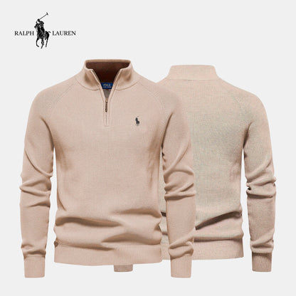 RL Ribbed Collar Sweater (Clearance)