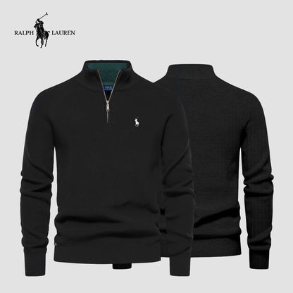 RL Ribbed Collar Sweater (Clearance)