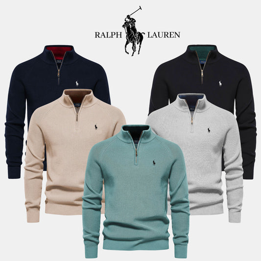 RL Ribbed Collar Sweater (Clearance)